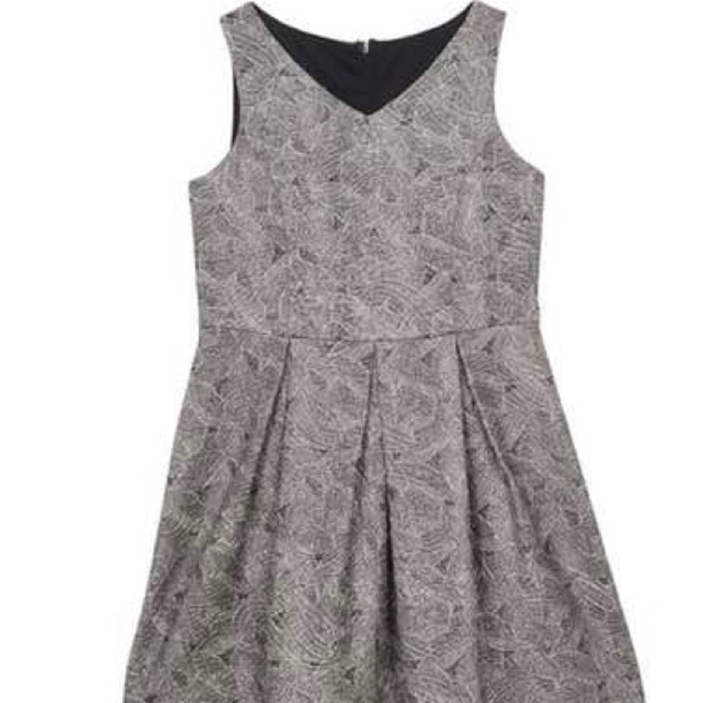 Pippa & Julie Embossed Foil Print Dress